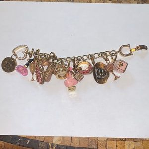 Juicy Couture Charm Bracelet with Oversized Charms